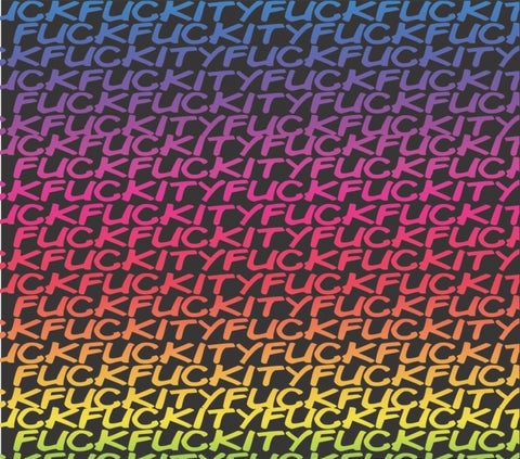 F word Rainbow - Black