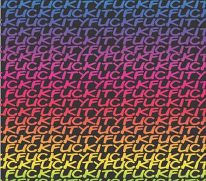 F word Rainbow - Black