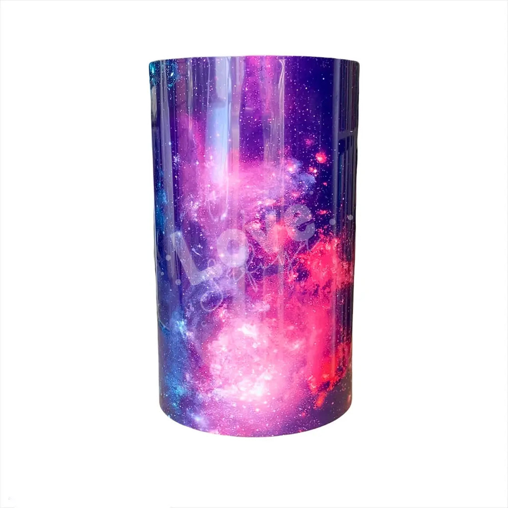 Shimmie Purple Orange Galaxy HTV